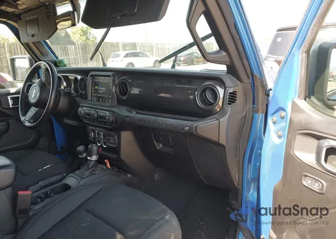 2022 Jeep Wrangler Unlimited Sport Altitude 4X4 z USA, uszkodzony, nr VIN 1C4HJXDG3NW113381